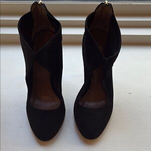 Aquazzura Black Heeled Booties